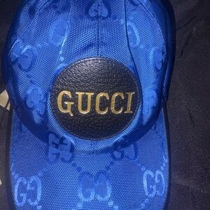 NWT Gucci Blue Monogram OFF THE GRID Baseball Cap